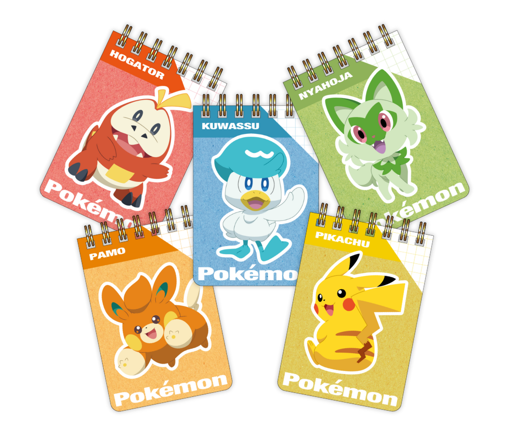 ポケットモンスターA7ミニリングメモ